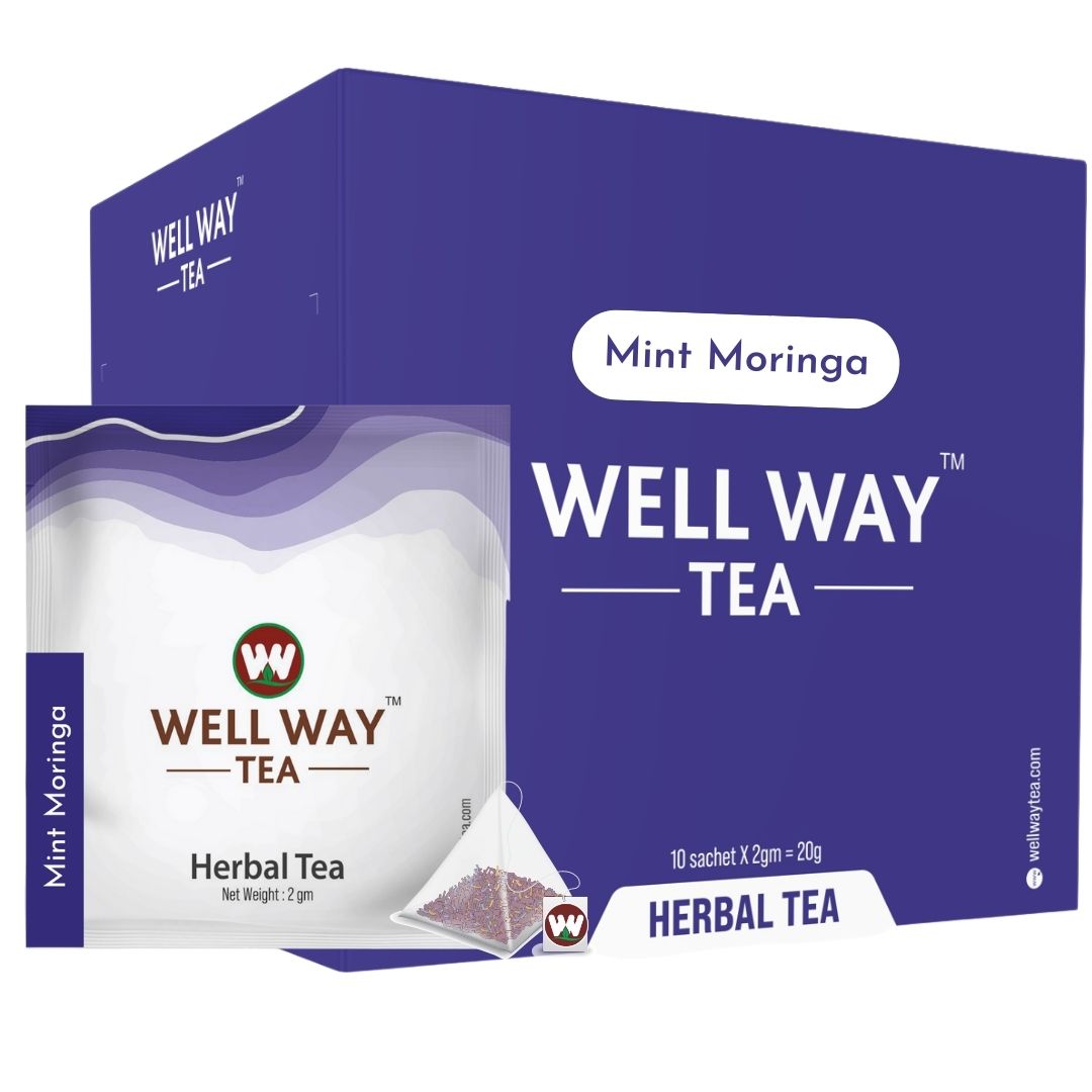 Wellway tea - Mint Moringa Tea Bag